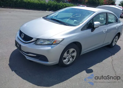 2015 Honda Civic Lx из США, поврежденный, VIN 2HGFB2F57FH535545